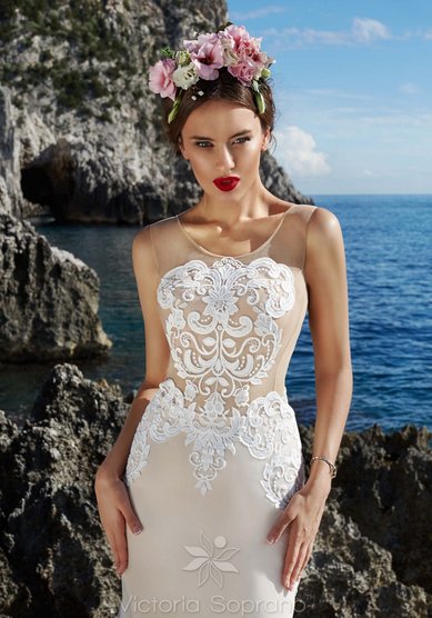 Свадебное платье Luchia-B63131 - Свадебный салон Bondi blue