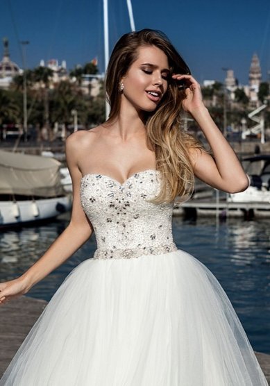 Свадебное платье Fina-B63515 - Свадебный салон Bondi blue