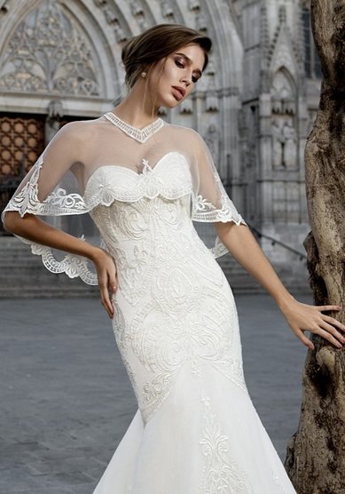 Свадебное платье Efimia-B63516 - Свадебный салон Bondi blue