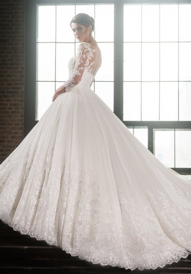 Свадебное платье 15954-L63594 - Свадебный салон Love Bridal
