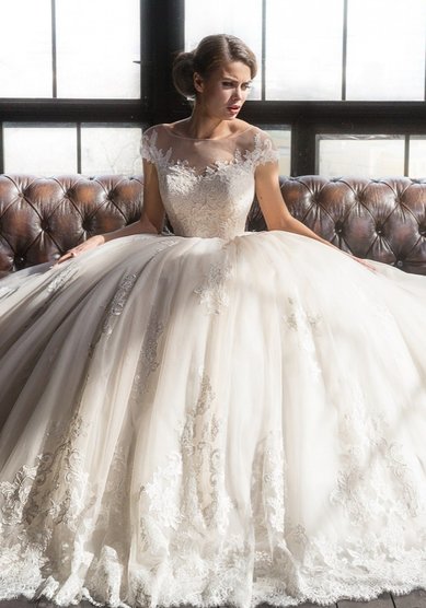 Свадебное платье 15952-L63596 - Свадебный салон Love Bridal