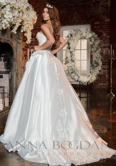 Свадебное платье Моника-A63649 - Дом свадебной и вечерней моды Anna Bogdan