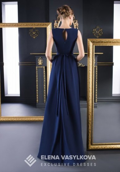 Вечернее платье V-016-П63689 - Свадебный салон ПЛАТЬЕ МЕЧТЫ