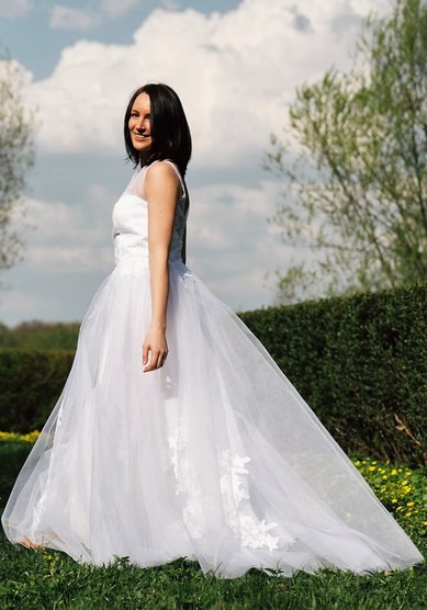 Свадебное платье Полуна-П63979 - Свадебный салон ПЛАТЬЕ МЕЧТЫ