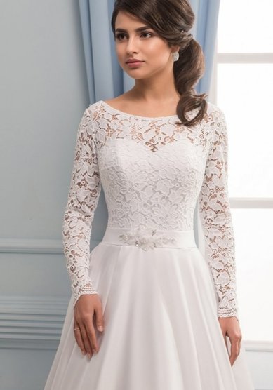 Свадебное платье Олимпия-М64093 - Свадебный салон Мендельсон