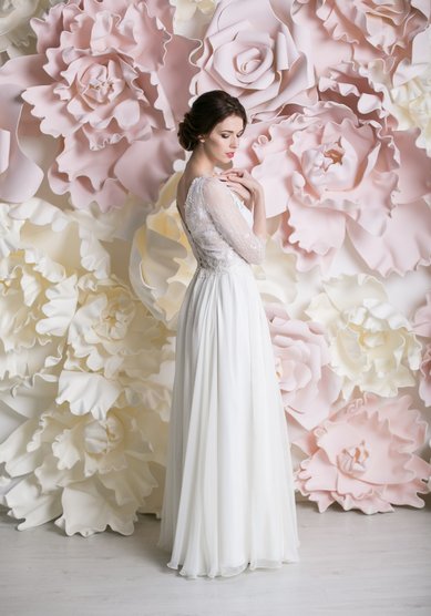 Свадебное платье Лунет-C64140 - Свадебный салон Celebrity