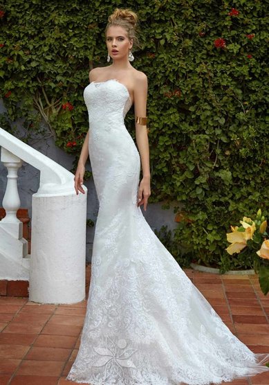 Свадебное платье Albertina-B64141 - Свадебный салон Bondi blue