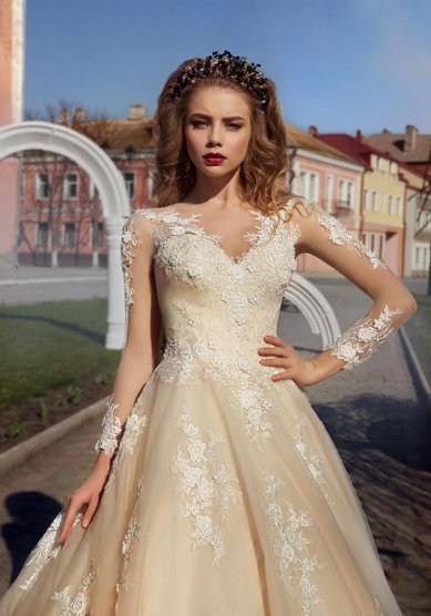 Свадебное платье HOLLY-В64192 - Свадебный салон ВЕГА