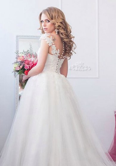 Свадебное платье B64409 - Свадебный салон BEAUTY