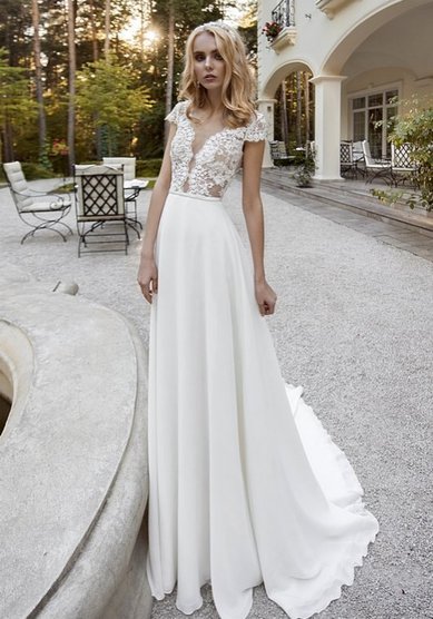 Свадебное платье Meursault-B64475 - Свадебный салон Bondi blue