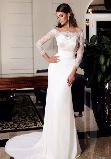 Свадебное платье Monica-B64481 - Свадебный салон Bondi blue