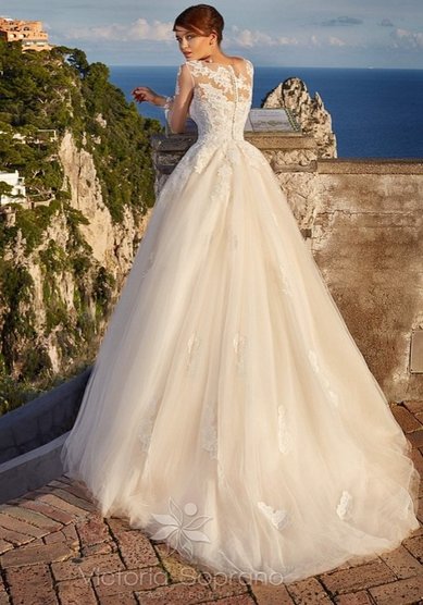 Свадебное платье Veronica-B64530 - Свадебный салон Bondi blue