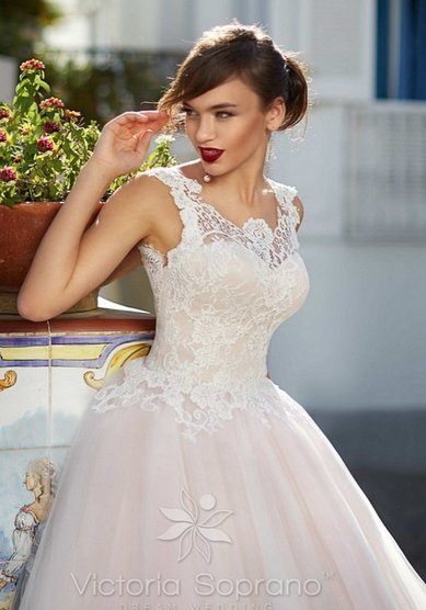 Свадебное платье Flora-B64531 - Свадебный салон Bondi blue