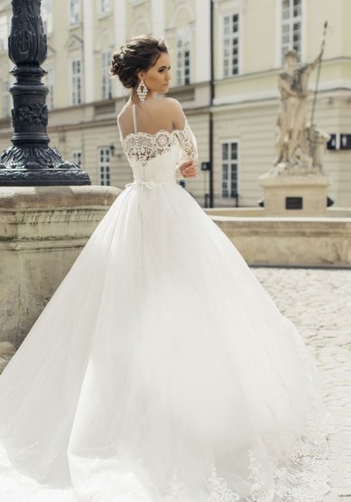 Свадебное платье B64648 - Свадебный салон BEAUTY