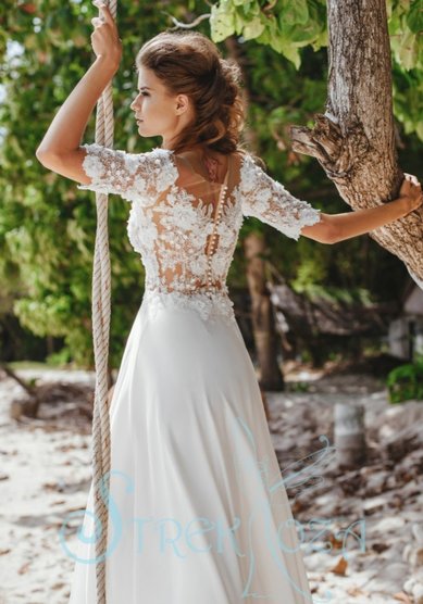 Свадебное платье EDDA-В64948 - Свадебный салон ВЕГА