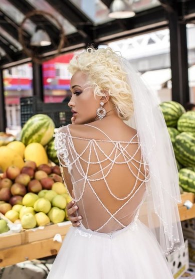 Свадебное платье 08081-M65601 - свадебный салон MOON