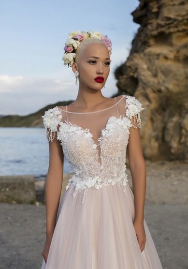 Свадебное платье 08073-M65602 - свадебный салон MOON