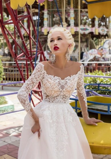 Свадебное платье 08080-M65604 - свадебный салон MOON