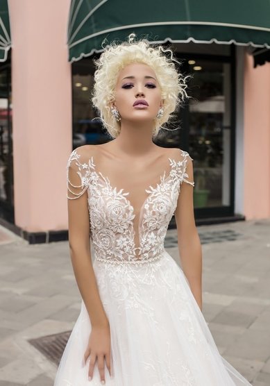 Свадебное платье 08060-M65606 - свадебный салон MOON