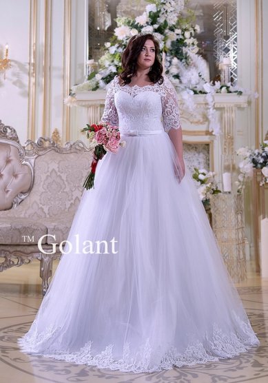 Свадебное платье Гортензия-М65757 - Свадебный салон Мендельсон