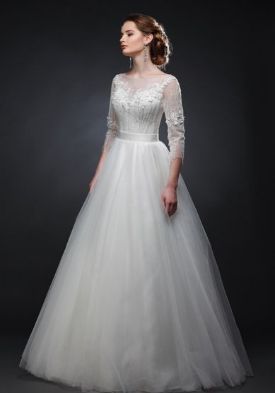 Свадебное платье Опера-М65762 - Свадебный салон Мендельсон