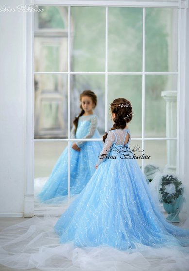 Детское платье Эльза-И65888 - Свадебный салон Ирина Шарлау
