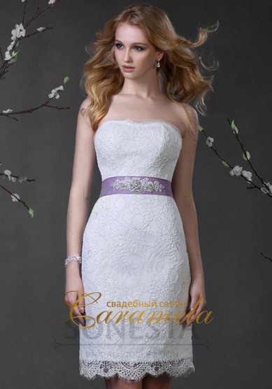 Свадебное платье Сати-2-C10638 - Свадебный салон CARAMELA