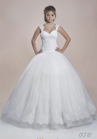 Свадебное платье 076-C11522 - Свадебный салон CARAMELA