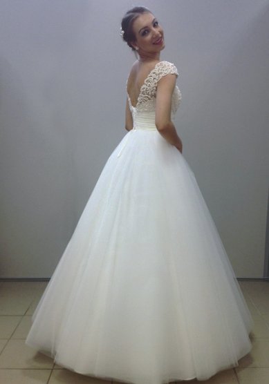 Свадебное платье Медея фатин-О11563 - Студия - Ателье Очарование