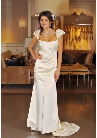 Свадебное платье АКЦИЯ Sayacinta Crudo-W12392 - Свадебный бутик WonderWhite