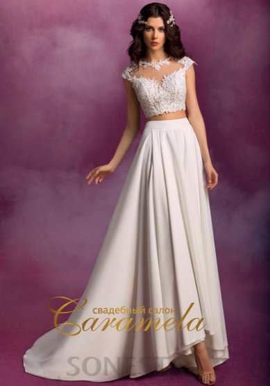 Свадебное платье Рианна-C12853 - Свадебный салон CARAMELA