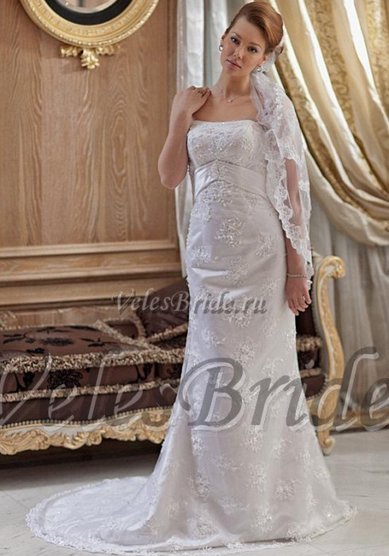Свадебное платье Джейми-V15184 - Свадебный салон Veles Bride