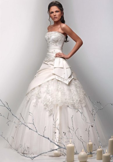 Свадебное платье Аурика Голд-B15448 - Мир свадебной моды Bellissimo