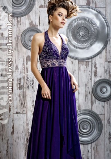 Вечернее платье Динара-О15743 - Студия - Ателье Очарование