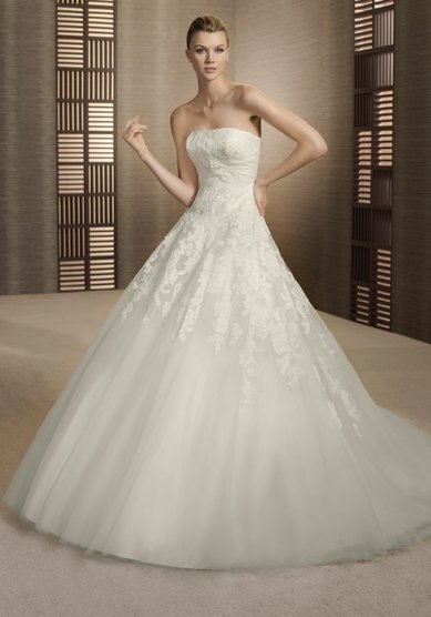 Свадебное платье TRIANA-L15867 - Свадебный салон La Sposa Mia