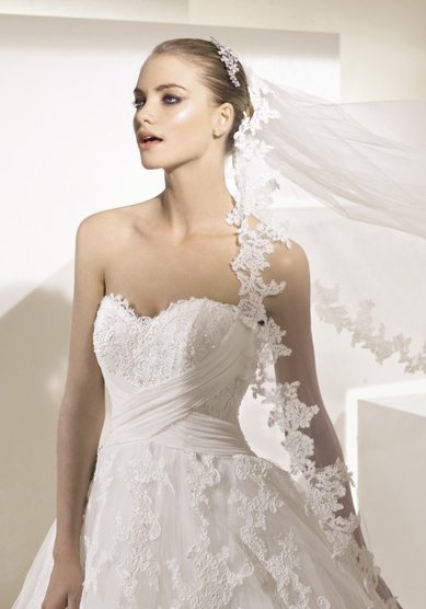 Свадебное платье SECRETO-L15875 - Свадебный салон La Sposa Mia