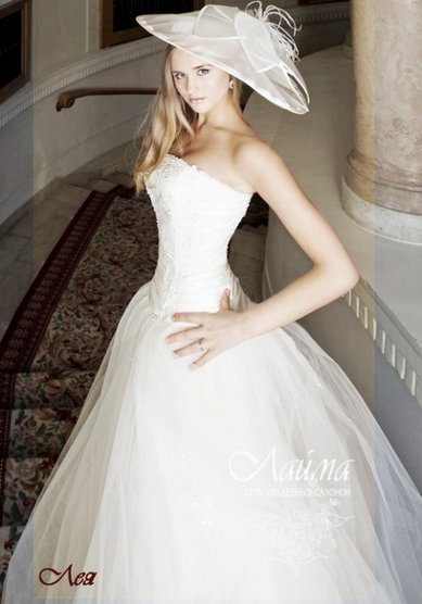 Свадебное платье Лея-Л16110 - Сеть свадебных салонов ЛАЙМА