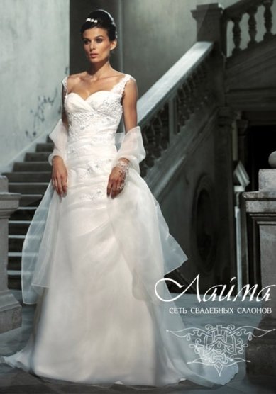 Свадебное платье Flamme-Л16129 - Сеть свадебных салонов ЛАЙМА