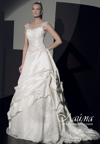 Свадебное платье Delsa (М5908)-Л16149 - Сеть свадебных салонов ЛАЙМА