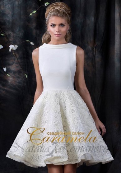 Свадебное платье Прага-C16188 - Свадебный салон CARAMELA