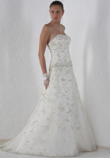 Свадебное платье Италия (46-48 размер)-В16477 - Свадебный салон Венера