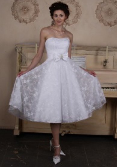 Свадебное платье Владислава короткое-M16720 - Салон Вечернего и Свадебного платья MADONNA...