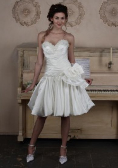 Свадебное платье Мелина короткое-M16726 - Салон Вечернего и Свадебного платья MADONNA