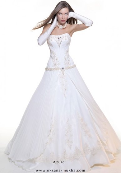 Свадебное платье Ажур-M16948 - Салон Вечернего и Свадебного платья MADONNA