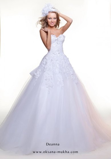 Свадебное платье Диана-M16957 - Салон Вечернего и Свадебного платья MADONNA