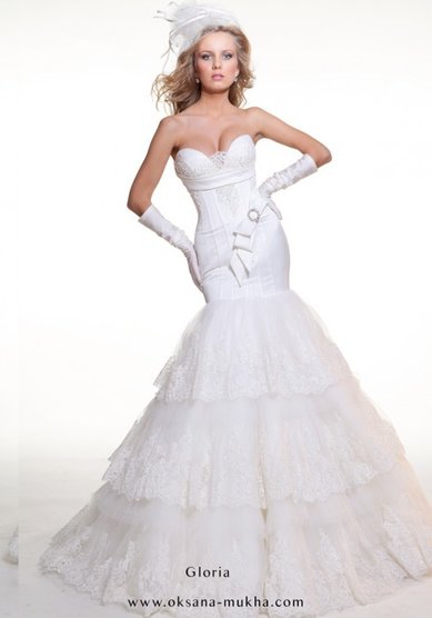 Свадебное платье Глория-M16966 - Салон Вечернего и Свадебного платья MADONNA
