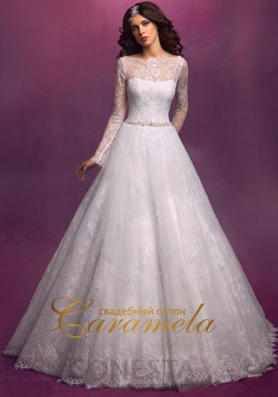 Свадебное платье Флавия-C17541 - Свадебный салон CARAMELA