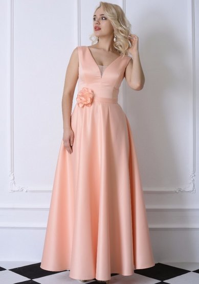 Вечернее платье РОЗА-V18137 - Бутик VENDI