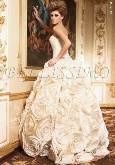 Свадебное платье Роза-B18427 - Мир свадебной моды Bellissimo