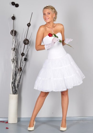 Свадебное платье Короткое-В19689 - Свадебный салон Венера